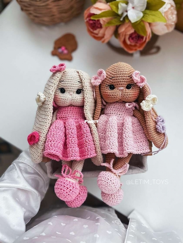 letim toys - Konovalova Lesya - Коновалова Леся - Зайка Элли 2.0 - Bunny Ellie - Russian