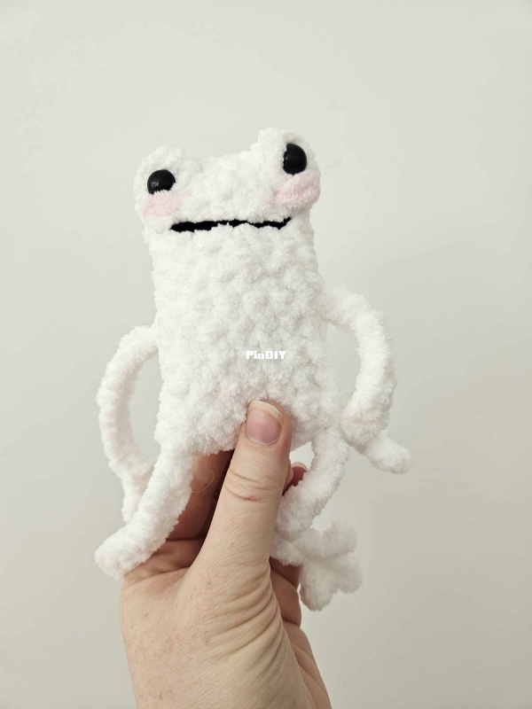 Knot Jaded Co_Leggy Froggy_White