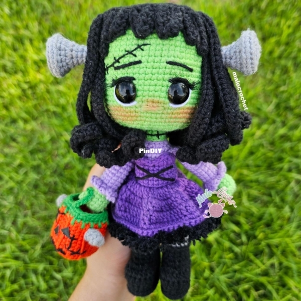 Male Crochet - Vicky Frankenstein - Spanish