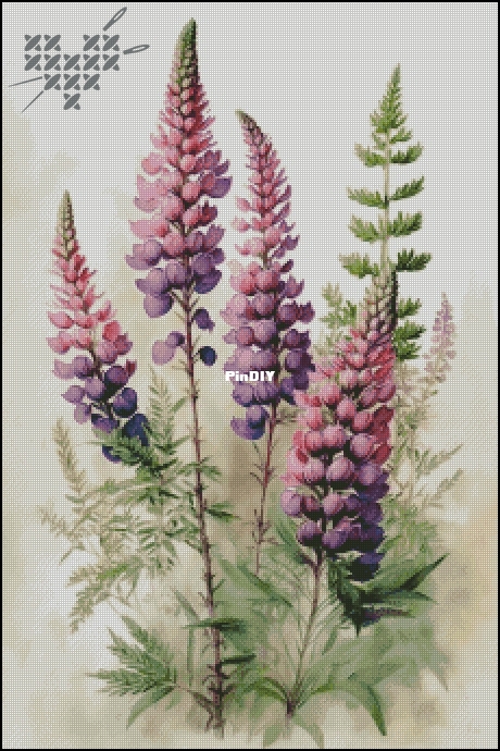 Katrusiny Rukodelki- Watercolor Lupine.jpg