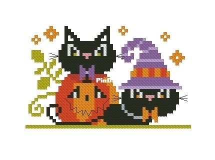 Durene Jones--Two Black Cats.jpg