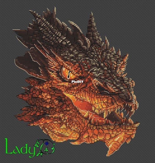 Art Stitch LadyD - Smaug.jpg