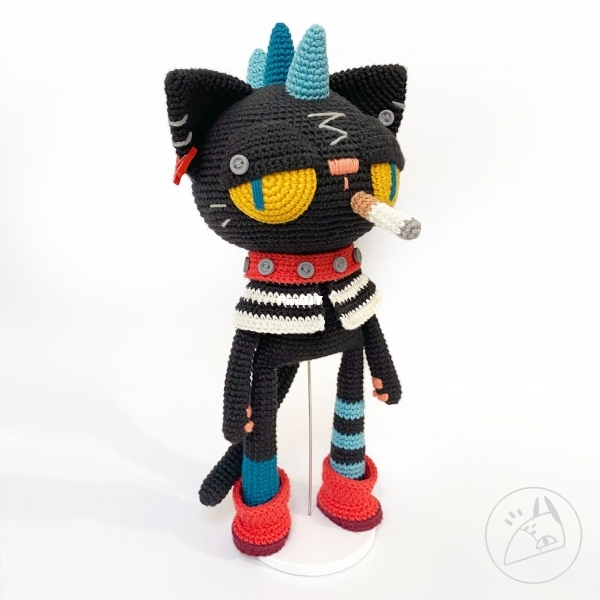 Soffice Crochet - Giorgia Lanza - Chester the Punkat_02.jpg