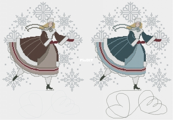 McCall&#039;s Needlework and Crafts 1992.02 OK Winter Wonderland + Blue.JPG