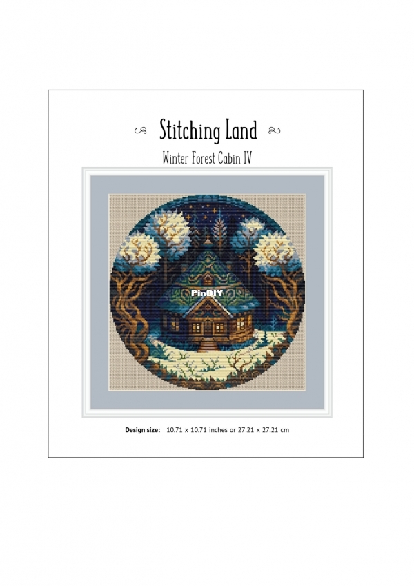 StitchingLand-Winter Forest Cabin IV-o.jpg