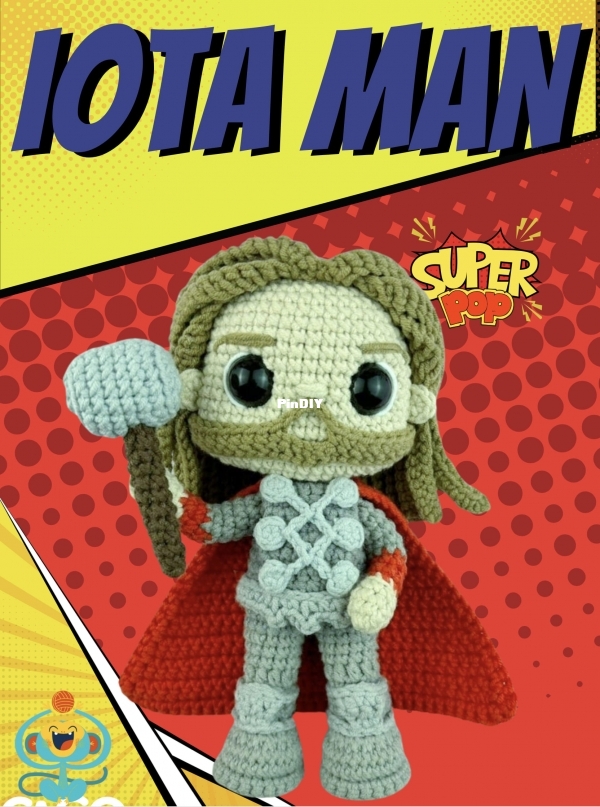 Caco Amigurumi - Juliana Sanches - Thor - Oita Man - Portuguese.jpg