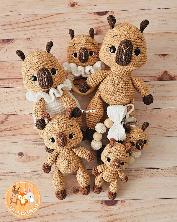 De Ensueños Crochet - María Celeste Bitiol - Kit de Carpi - 6 guías de tejido - Spanish_opt