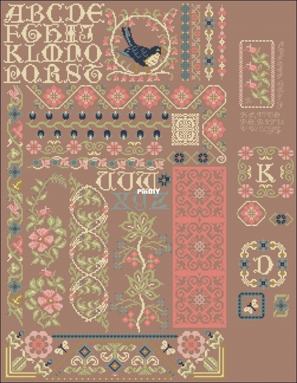 Rosewood Manor - Hawthorne Hill Sampler-DMC.jpg