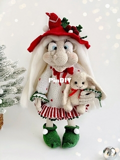 Svetlana Toys Shop - Svetlana Malyarik - Рождественская ведьм.jpg