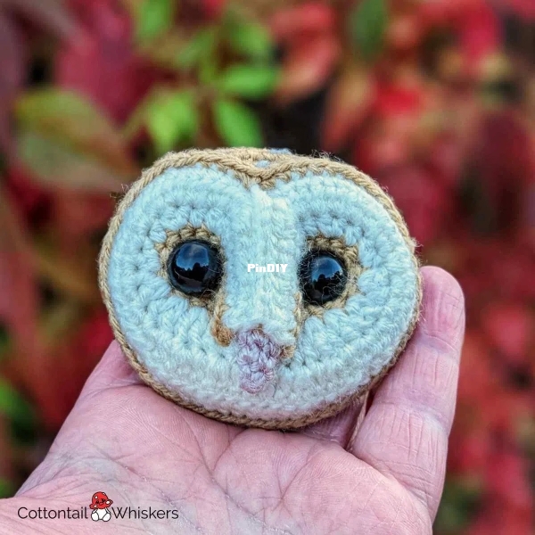Cottontail and Whiskers - Bea King - Barn Owl Brooch_01.jpg