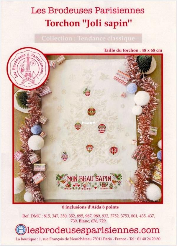torchon LBP-joli sapin-les brodeuses parisiennes.JPG