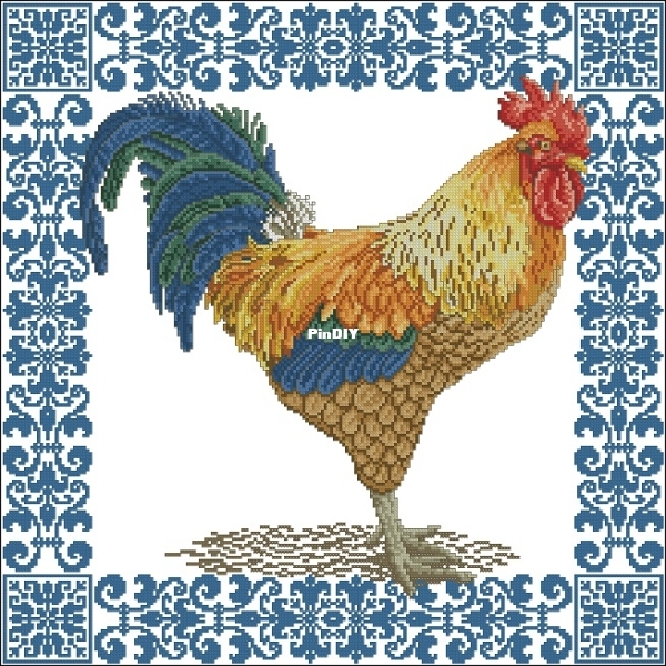 Sharon Pope - Bantam Rooster - JCS 5-6 2011 XSD.jpg