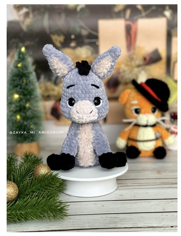 Zayka Mi Amigurumi - Miranda Aivazyan - Ослик – Donkey - Russian.jpg