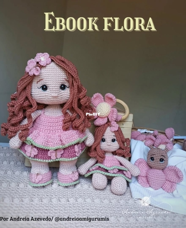 Andreia Amigurumis - Andreia Azevedo - Ebook Flora - Portuguese