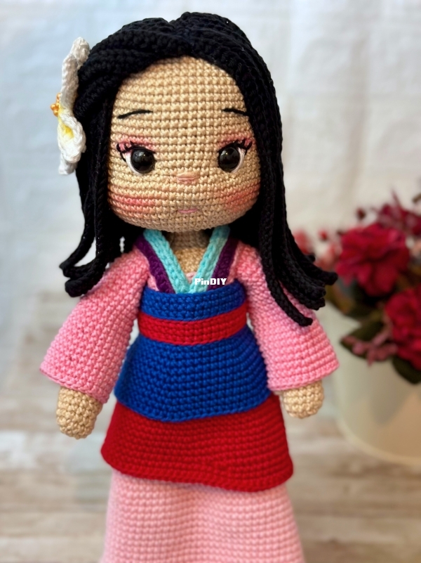 Meu Atelie Croche - Priscila de Oliveira - Mulan - Português