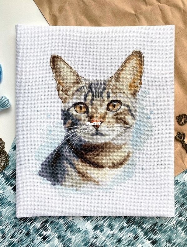 Banani Stitchery - Watercolor Tabby Cat.jpg