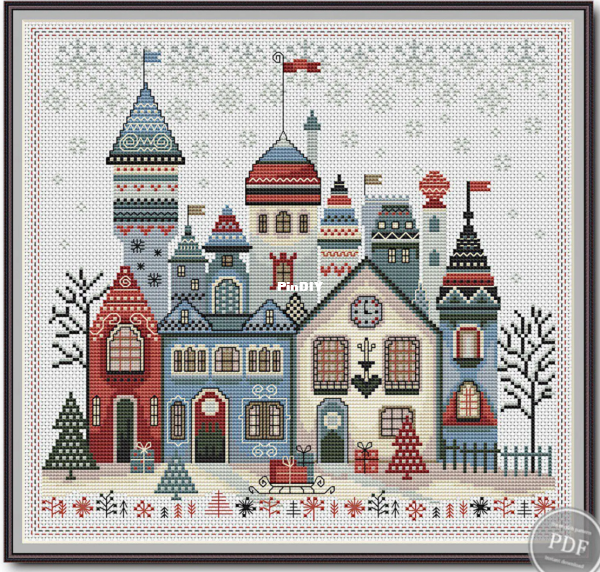 Château de Noël au point de croix, Rue de Noël au point de croix, Maison d�.png