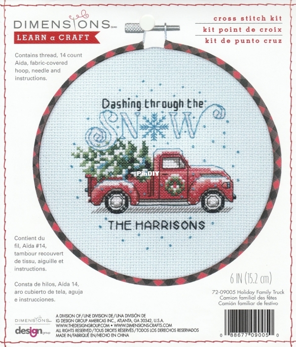 Holiday Family Truck