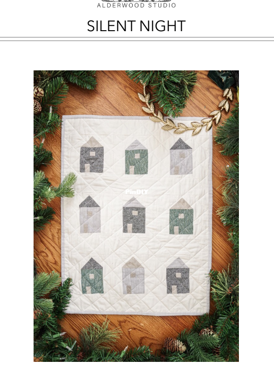Silent Night - Alderwood Studio - Amber Eliot - Patchwork