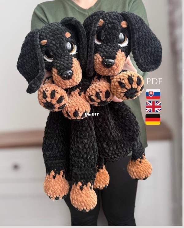 Crochet Puppy Lovey