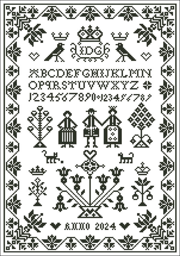Modern Folk Embroidery - A Royal Affair.jpg