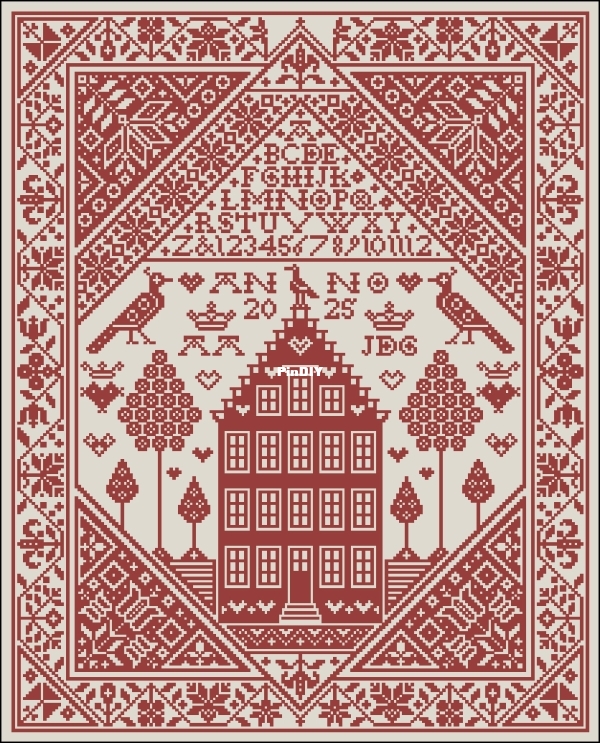 Modern Folk Embroidery-House of Hearts.jpg