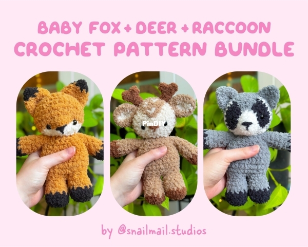 Snail Mail Studios - Alysha Newton - Baby Bobble - Fox, Frog, Deer, Raccoon_00.jpg