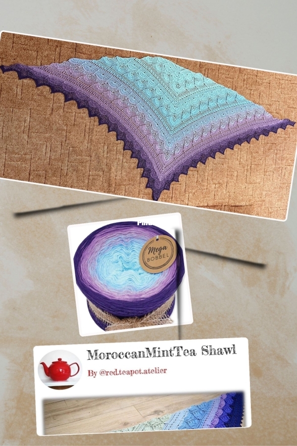 Hobbii Design RedTeapotAtelier MoroccanMintTea Shawl.jpg