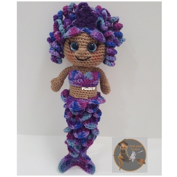 Stitch Witch Creations - Sarah Louise Read - Violet Mermaid - English