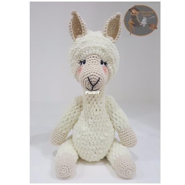 Stitch Witch Creations - Sarah Louise Read - Maeve the Llama - English