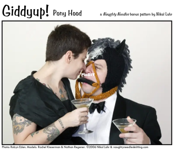 GIDDY UP PONY HOOD