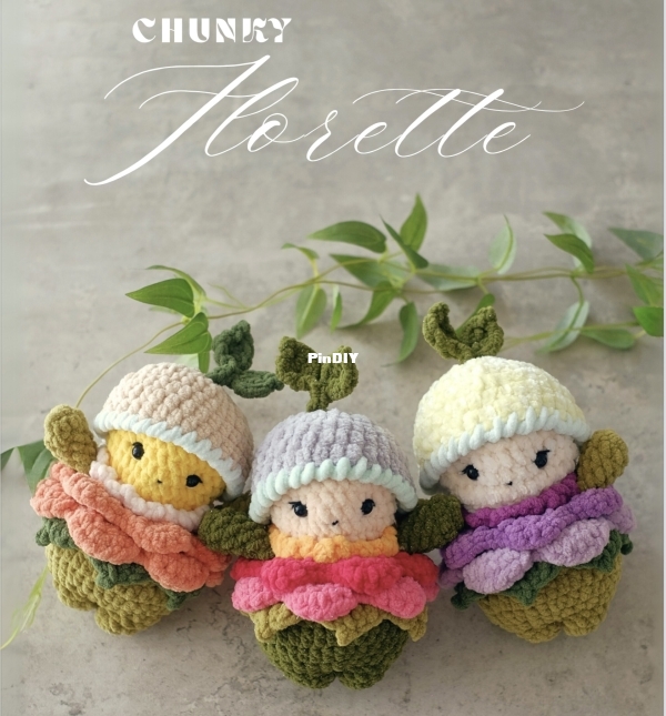 Irissesile - Cecilia - Chunky Florette - English