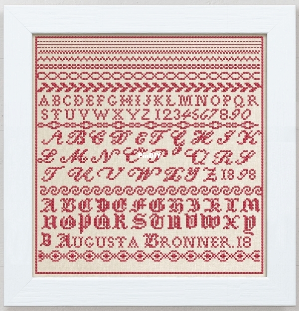 Modern Folk Embroidery - Augusta Bronner 1898 -o.jpg