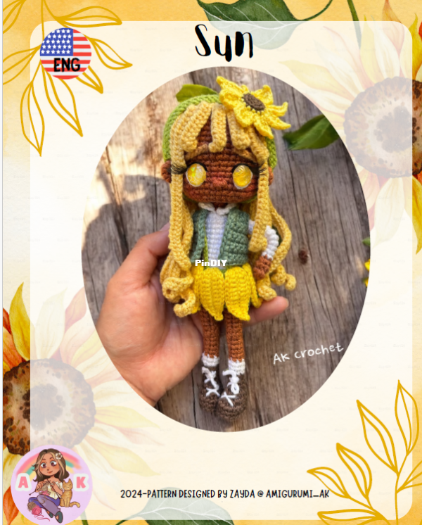 sun amigurumi
