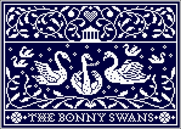Modern Folk Embroidery - The Bonny Swans.jpg