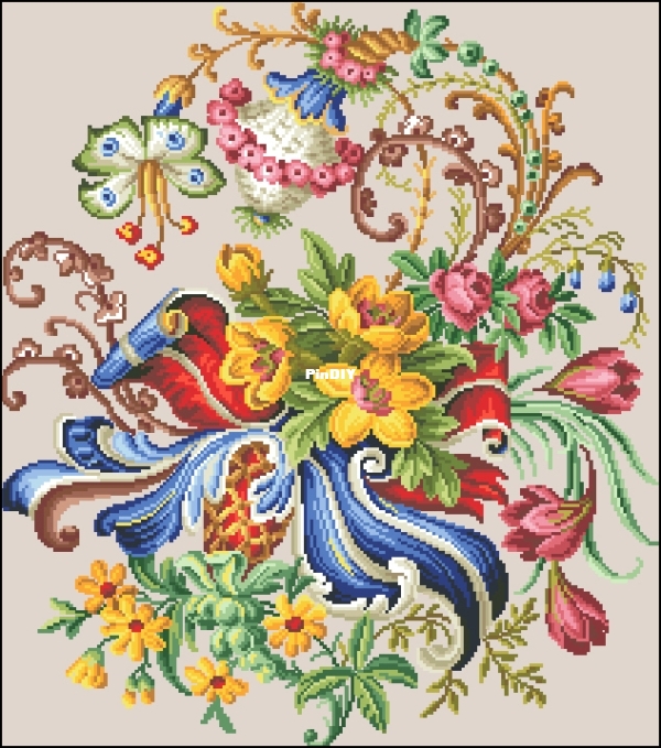 Chair Floral with ribbons.jpg