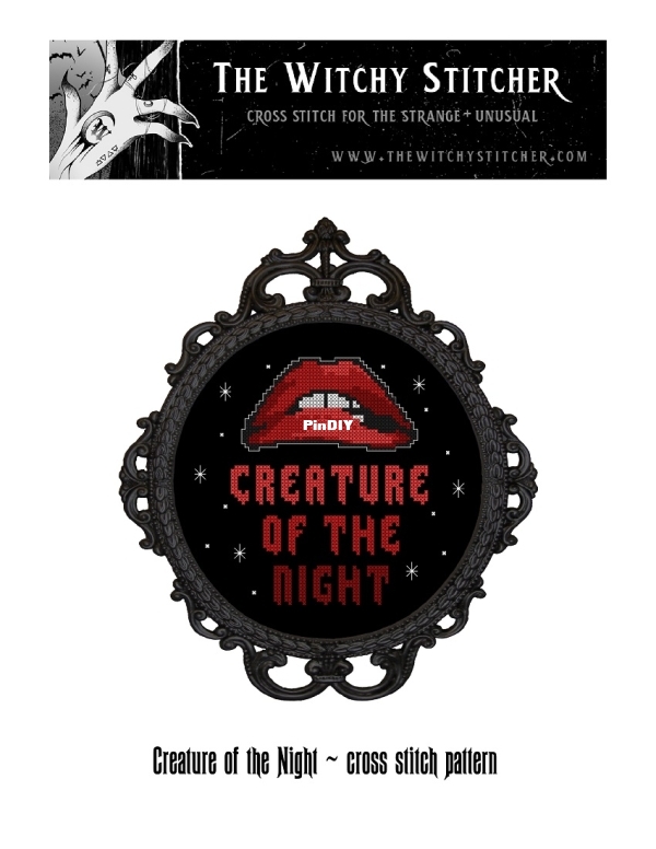The Witchy Stitcher - Rocky Horror - Creature Of The Night.jpg