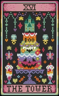 The Witchy Stitcher - Nostalgic Tarot - The Tower.jpg