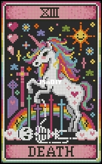 The Witchy Stitcher - Nostalgic Tarot - Death.jpg