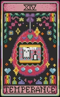 The Witchy Stitcher - Nostalgic Tarot - Temperance.jpg