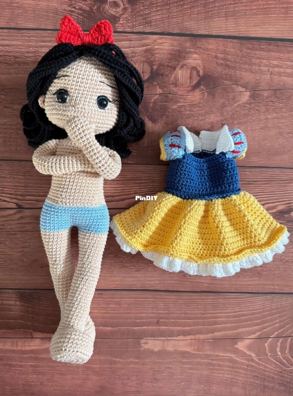 Knitoys & Crafts - Knitoys and Crafts - Blanca Nieves 35cm - Spanish