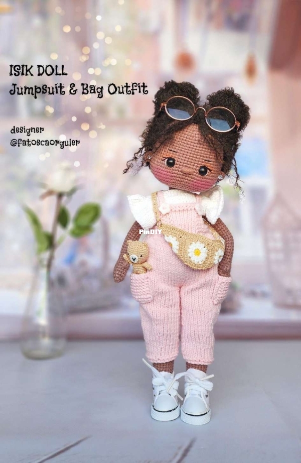 Fatosca Orguler - Isik Doll - Outfit jumpsuit & bag - English