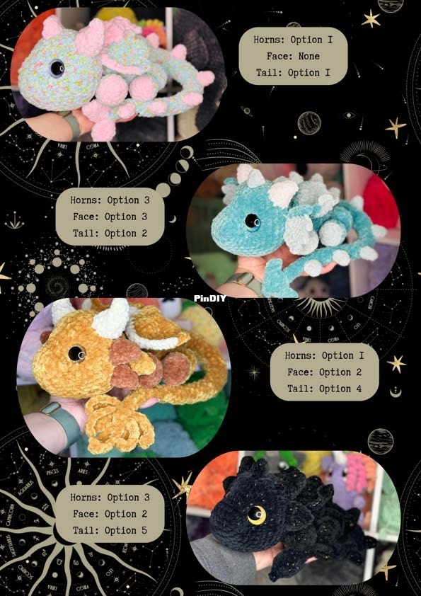 Hanner Gurumi - Hannergurumi - Hannah Harris - Odin the Dragon - English