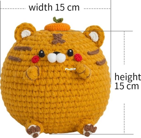 Susan's Family Chubby Animal Series Tiger.jpg
