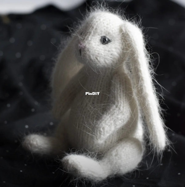 @artknitgroup - BKOHTAKTE - Мастер-класс Зайка Снежинка для вязани. ...