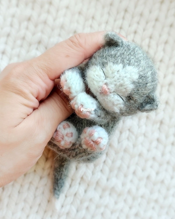 red and white color change sleeping kitten.jpg