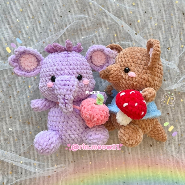RIN Crochet - rin.meow21 - Linh Dang - Lumpy and friends.jpg