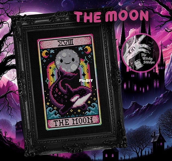 The Moon - Nostalgic Tarot - The Witchy Stitcher.jpg