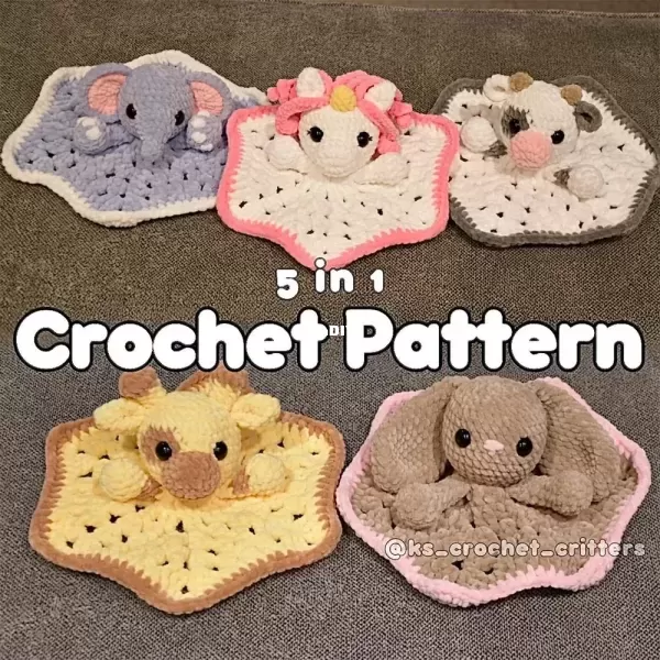 5 in 1 crochet pattern pic.webp