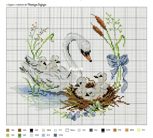 Agenda 2018 '' Adorables animaux'' - 20 - Cygne - Véronique.jpg